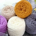 thumbnail image 2 of Nvzi Thick Yarn, Ice yarn，100g, 1 Roll, 150m Length, Ideal for Scarves, Coats, Dolls, Blankets & Accessories, Polyester Yarn ，​keep warm,Suitable for crochet,golden, 2 of 4