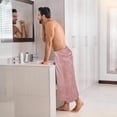 thumbnail image 3 of Luxurious Jumbo Bath Sheet 2 Piece - 600 GSM (35X70 Inches) 100% Ring Spun Cotton - Highly Absorbent and Quick Dry Extra Large Bath Towel - Super Soft Hotel Quality Towel (Dusty Pink), 3 of 18