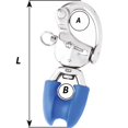thumbnail image 2 of Snap Shackle Lindemann WICHARD con dedal HR de 110 mm, 2 of 2