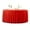 Red, variant on 2 Pack Black Round Tablecloth 60 inch Stretch Spandex Fitted Table Cloth 5FT Round Banquet Tablecloths Wrinkle Free Table Cover Stitch Circle Tablecloth with Ruffle Skirt for Party Wedding Birthday