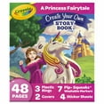 thumbnail image 4 of Crayola Book Making Kit for Kids, Create Your Own Fairytale Storybook, DIY Kits, Gift for Girls & Boys, Ages 6, 7, 8, 9, 4 of 7