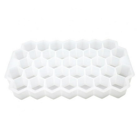

Topumt Silicone Ice Cube Tray Set-Honeycomb Shaped Flexible Ice Trays With Covers