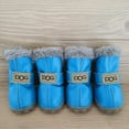 thumbnail image 3 of 4 Pieces of Warm and Snow Waterproof Pet Shoes in Winter, Suitable for Small and Medium-sized Dogs and Cats in Rainy and Snowy Day, 3 of 6