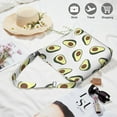 thumbnail image 2 of Canvas Crossbody Bag for Women and Men Lightweight Large Boho Tote Shoulder Bag Adjustable Strap Trippy Design Travel Work Casual Daypack, 2 of 5