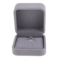 thumbnail image 2 of LOVIVER Jewelry Display Box Pendant Box Jewelry Pendant Display Velvet Gift Box Jewelry Box Storage to Choose From - gray, 2 of 8