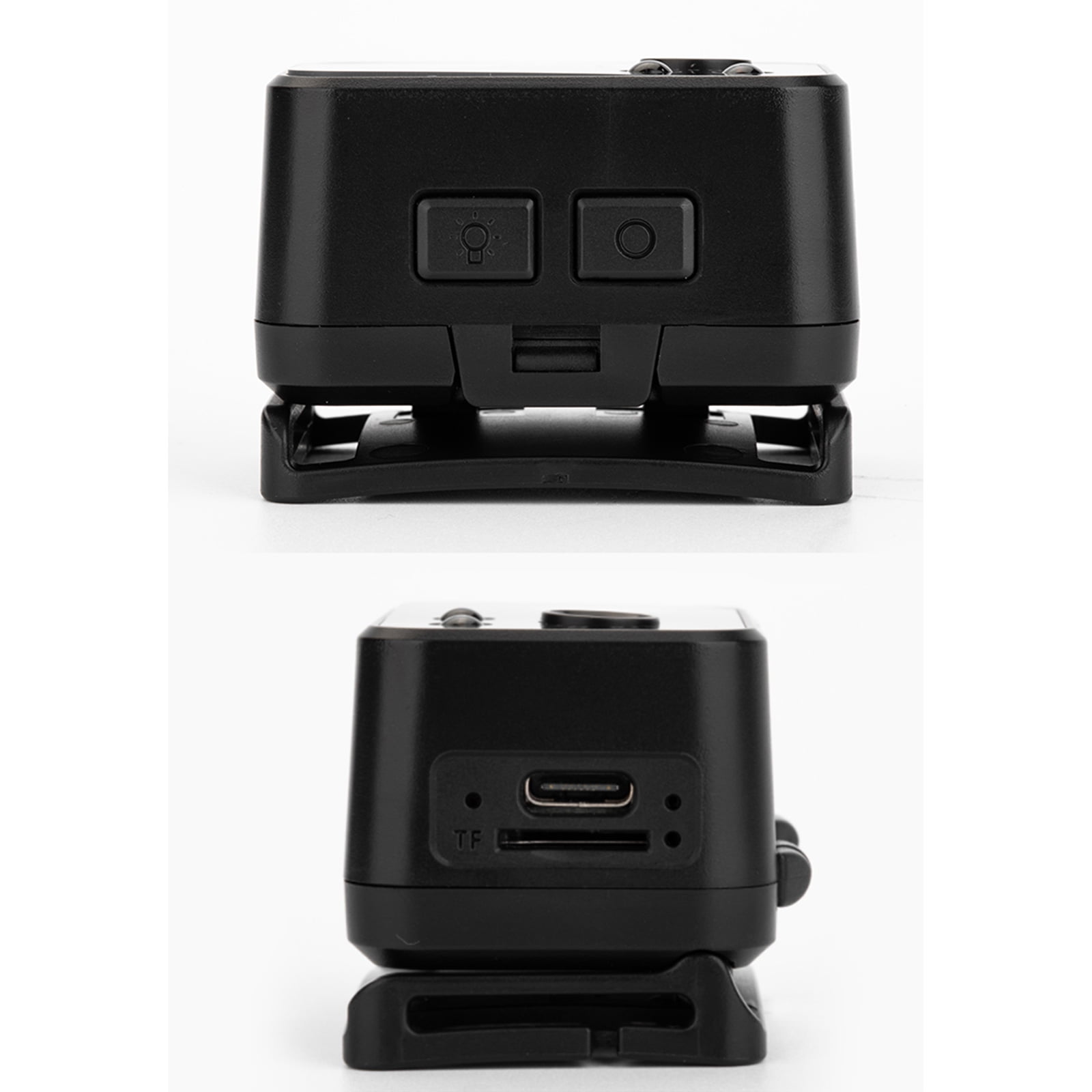 Night Adventure Headlamp Camera 2MP Lens 1080P Video Recorder Action Camera Smartly Sensings Switching 3W LED, 1000mAh