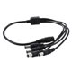 thumbnail image 2 of 3X 1 A 4 DC Divisor de 4 Puertos de Alimentacion Adaptador de Camara CCTV Cable, 2 of 5