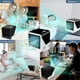 thumbnail image 2 of Portable Air Conditioner with 3 Wind Speeds Personal Evaporative Mini Cooler Fan 7 Colour LED Lights for Room Office, 2 of 5