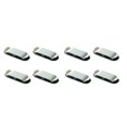 thumbnail image 1 of ziyahi 4pcs Power Plug Socket Holder Punch-Free Adhesive Hook Waterproof Home Gray 2Set, 1 of 6