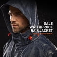 thumbnail image 2 of Chubasquero Helly-Hansen Gale impermeable para hombre, color verde militar, 2 of 6