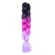 thumbnail image 1 of XmhyTop-A Extensiones de cabello sintético trenzado multicolor jumbo ombré de 60 cm, 3 piezas, perfectas para trenzas regulares y con giros DIY, C22, 1 of 5