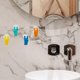 thumbnail image 2 of 4Pcs Suction Cup Clip Bathroom Kitchen Suction Cup Towel Holder Clamps, 2 of 4