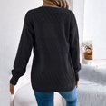thumbnail image 6 of Ediodpoh Long Cardigans for Women Lightweight Long Sleeve Open Front Cardigan Solid Color Lace Knit Sweater Casual Oversized Coat Black M, 6 of 8