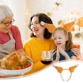 thumbnail image 4 of Clearance PEONAVET Thanksgiving Headband,Turkey Headbands Party Hats for Women,Fall Headbands Decor for Thanksgiving Party Supplies, 4 of 7