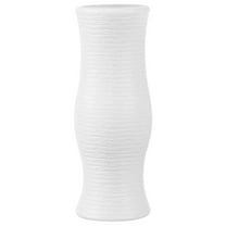 Wovilon 2.8'' Durable White Plastic Cylinder Vase