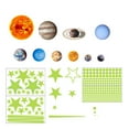 thumbnail image 2 of Fiudx Pegatinas de Pared Del Sistema Solar, Diseño Fluorescente de Planetas y Meteoritos, Decoración Luminosa para El Techo, Regalo Perfecto para Fiestas, Halloween o Navidad, Fácil de Aplicar, Juego, 2 of 7