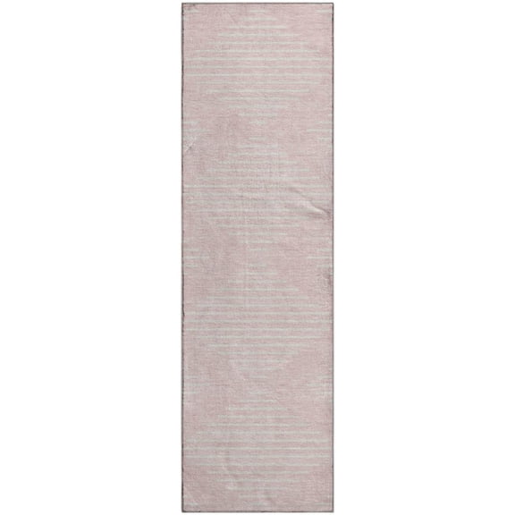 Dalyn Rugs Premium Machine Washable Mayfield AMF1016 Pink 2'3" x 7'6" Runner Rug