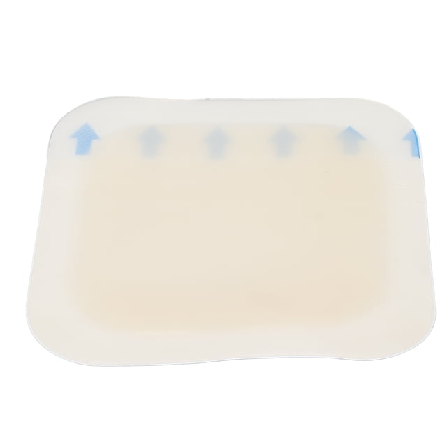 Bordered Silicone Adhesive, Strong Stickiness High Absorbency 3.9in Elastic Sacrum Silicone Dressing for Wound Care Fast Healing