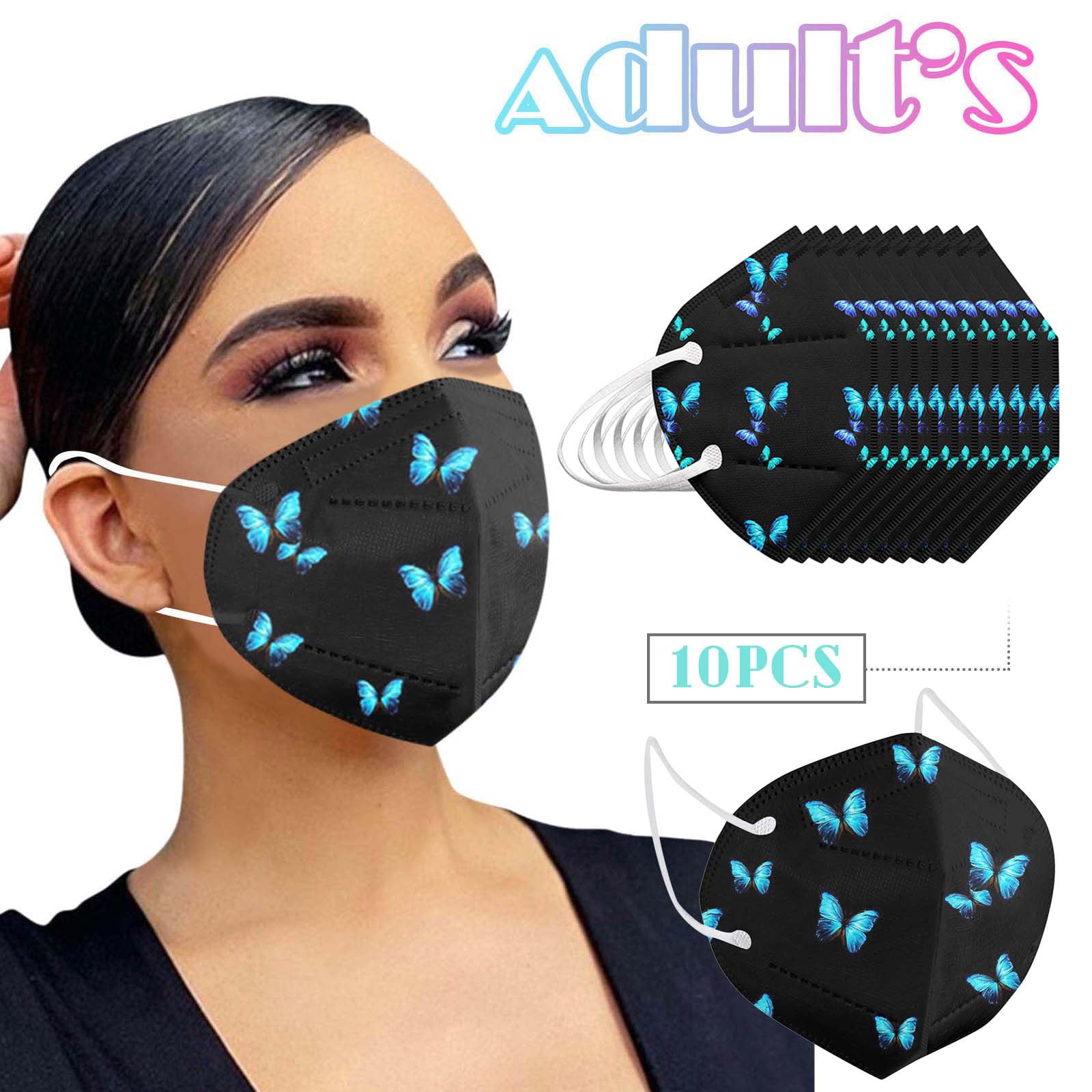 Filter for Men Women Activated Carbon Filter Protective Mouth Filter for Outdoor5 Layers Replaceable Anti Haze Filters gray 50pcs 