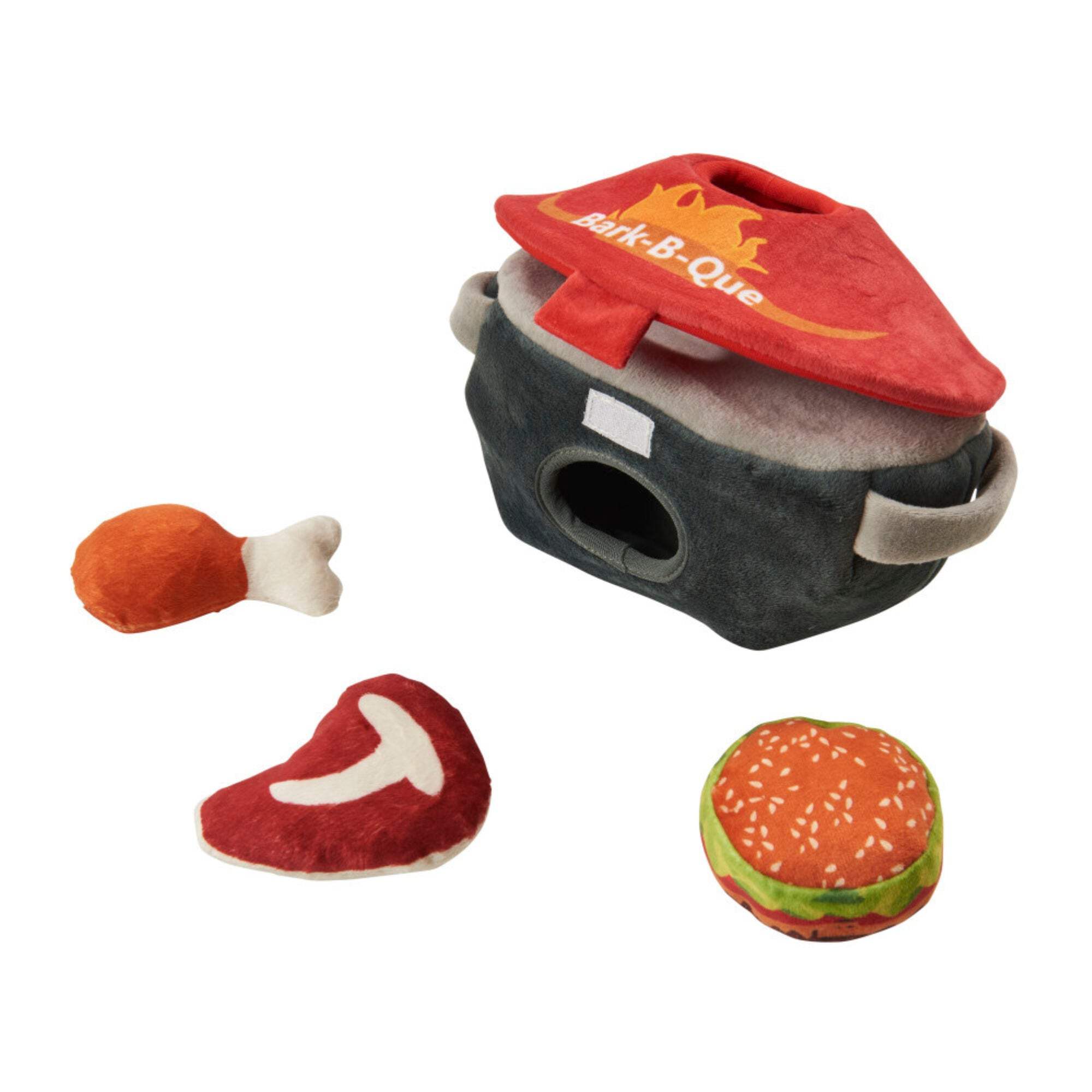 Ethical Products  8 in. Grill Time Puzzle Dog Toy