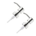 thumbnail image 3 of 2 piezas de jabón Dispensador de tapas de acero inoxidable a prueba de óxido Loción Dispensador de accesorios de baño, 3 of 7