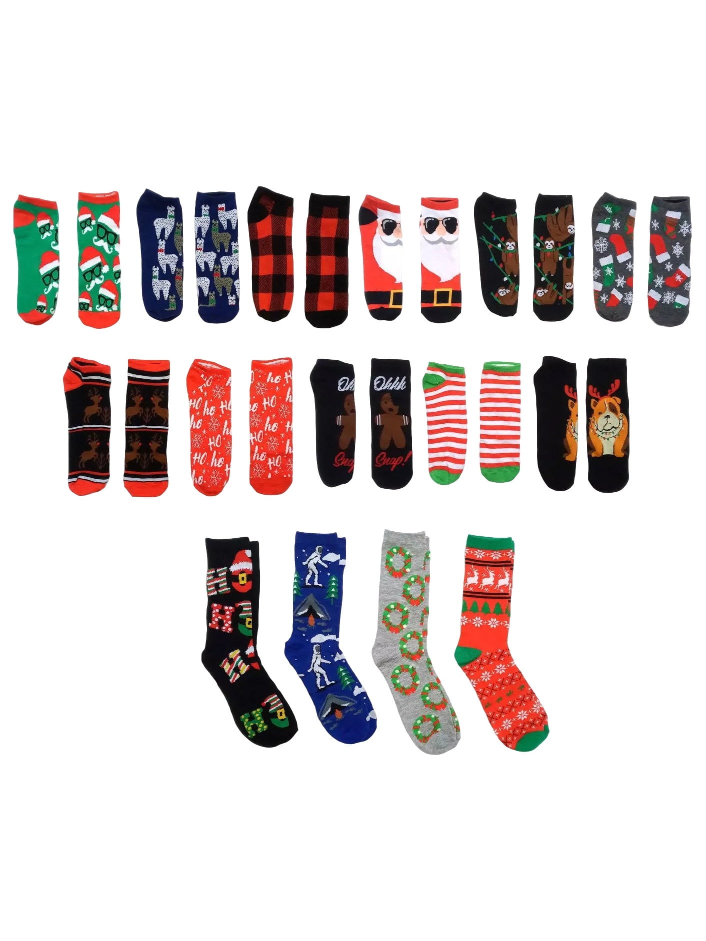 15 days of christmas socks