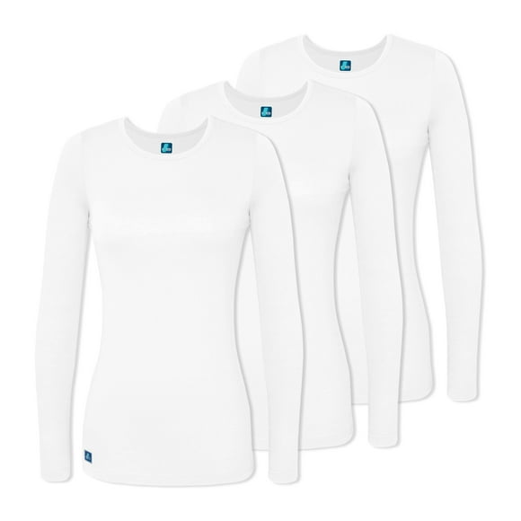 long sleeve undershirts for scrubs