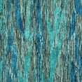 thumbnail image 1 of Ahgly Company Indoor Square Oriental Light Blue Modern Area Rugs, 3' Square, 1 of 4