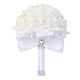 thumbnail image 5 of Sonducket Impresionante ramo de novia - Materiales de bajo mantenimiento Flores Ramo de novia Decoración de boda Cinta blanca pura Cinta blanca pura 2piezas, 5 of 6