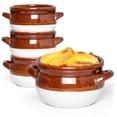 thumbnail image 1 of Juego de 4 tazones para sopa Vumdua, cebolla francesa, 480 ml, cerámica, 1 of 8