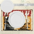 thumbnail image 3 of Ambesonne Tiki Bar Place Mats Set of 4, Tropic Bar Party, Standard Size, Multicolor, 3 of 6