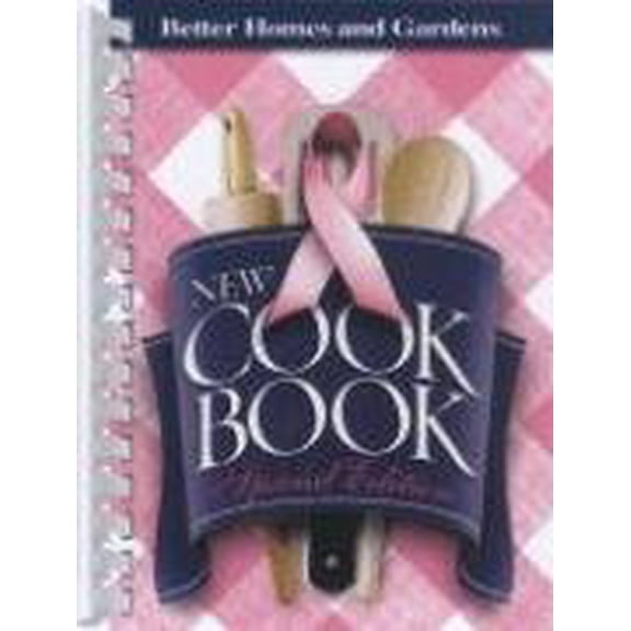 Pre-Owned Better Homes and Gardens New Cook Book: Limited Edition Pink Plaid (Plastic Comb) 069623310X 9780696233104
