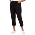 thumbnail image 5 of Mario Serrani Women's Pull-On Capri, Black, XS, 5 of 5