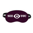 thumbnail image 1 of Goodbye See Eyes Gaze Sleep Eye Shield Soft Night Blindfold Shade Cover, 1 of 4