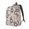 thumbnail image 2 of Yiaed Cartoon Bear Brown Print Backpack, Premium Laptop Backpack, Travel Backpack for Women, Lightweight Backpacks, Comfortable Back Pack-Medium, 2 of 5