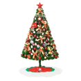 thumbnail image 2 of Decoración del de Navidad con luces Decoración decorativa pequeña para el hogar Regalo de Navidad para de mesa Jardín Cena Comedor estilo c Soledad Árbol de Navidad de mesa, 2 of 10