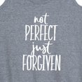 thumbnail image 3 of Instant Message - Not Perfect Just Forgiven - Women's Racerback Tank Top, 3 of 6