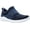 Navy Knit Mesh, variant on Men's Propet Viator Strap Sneaker