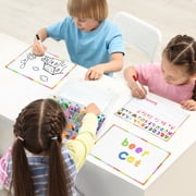 LotFancy Magnets Alphabet Letters and Numbers Kit 253 Pcs w/Magnet Board for Kids Spelling, Learning