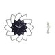 thumbnail image 1 of Reloj de pared grande,Reloj de pared acrílico silencioso,sin tictac,Figura de escritorio,Estatua de bailarina de ballet,adorno de escritorio para decoración del hogar,Estatua de bailarina, 1 of 7