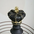 thumbnail image 6 of yotijay 3 Pieces Chess Pieces Statues Chessmen Ornaments Home Furnishing Gift Decorative Black, 6 of 9