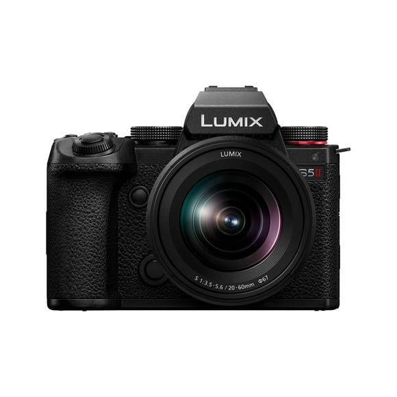 Panasonic LUMIX S5II Mirrorless Camera Kit, 20-60mm Lens, 4K Video, SDXC Support (Intl Version)