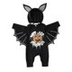thumbnail image 1 of Disfraz de Halloween para bebé, mono con estampado de esqueleto, manga larga, cuello redondo, mono de fiesta de Halloween para bebé niño pequeño 3M, 1 of 5
