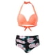 thumbnail image 3 of Gibobby Conjunto de Bañador Sexy 2023 nuevo traje de baño dividido moda mujer Sexy Gather Chest Bikini(AG,XL), 3 of 5