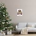 thumbnail image 2 of Stupell Industries Joy Holiday Red Gift Truck Graphic Art Gray Framed Art Print Wall Art, Design by Lettered and Lined, 2 of 7