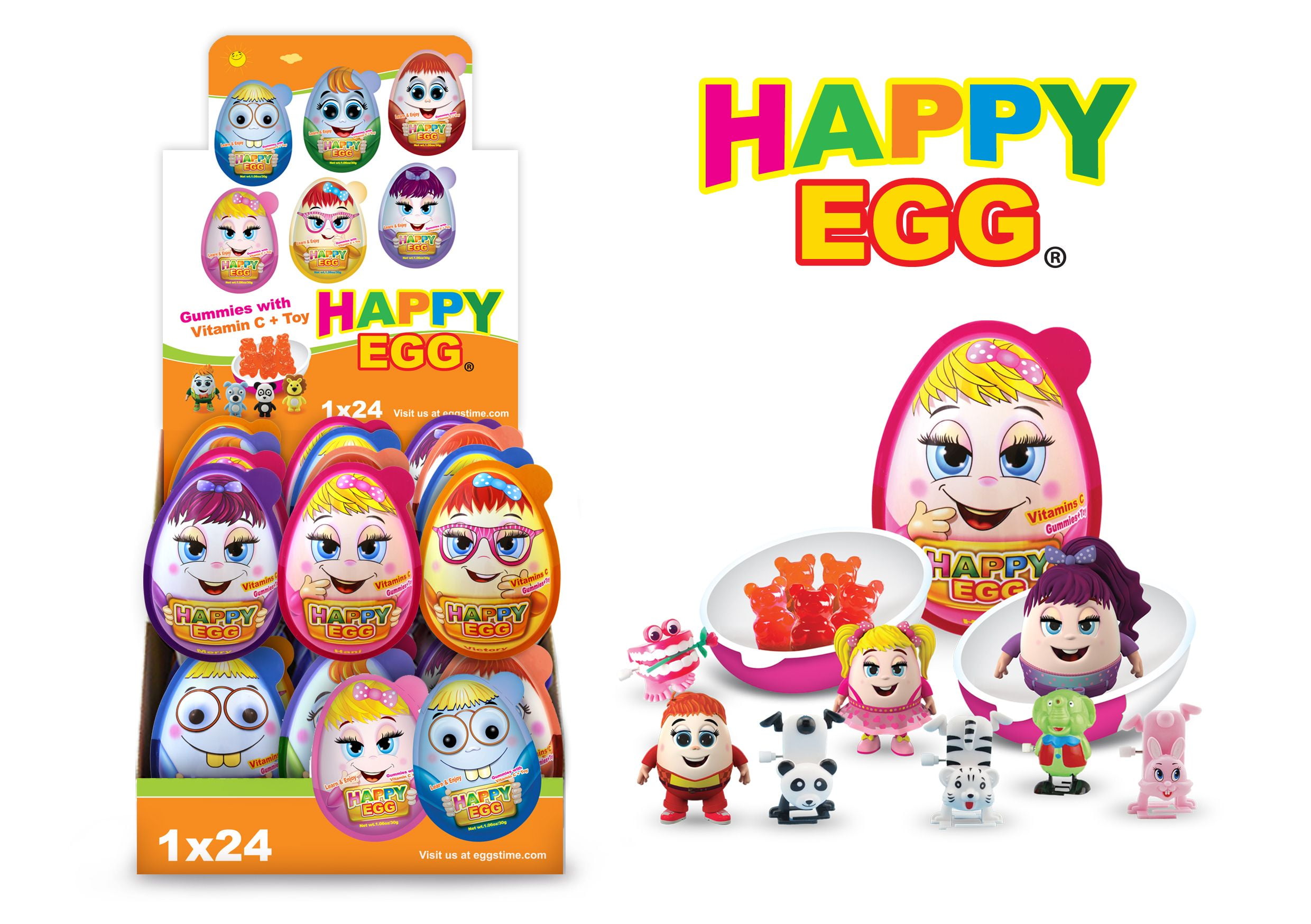 Happy Egg Giant pack of 3eggs 