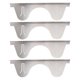 thumbnail image 2 of Guardia de Estufa, Cubierta de Estufa de Acero inoxidable 2 Pares para cocina, 2 of 7