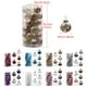 thumbnail image 3 of Bolas de Navidad Cateissary Paquete de 30 6 cm Oro, 3 of 6