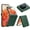 Green, variant on for Motorola Razr 2024 Case with Hinge Protection & Built-in Screen Protector, Slim Full-Body Rugged Anti-Scratch Shockproof Protection Phone Case for Moto Razr 50,Black