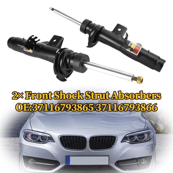 2pcs Front Shock Strut Absorbers for BMW 3 F30 320i 328i 37116793865 37116793866